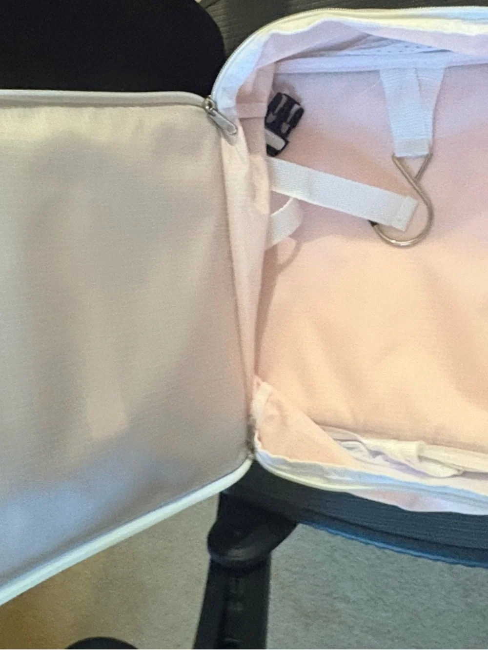 Tabitora Light Pink Hanging Travel Storage Organizer